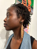 Mud Cloth Muse Drop Earrings