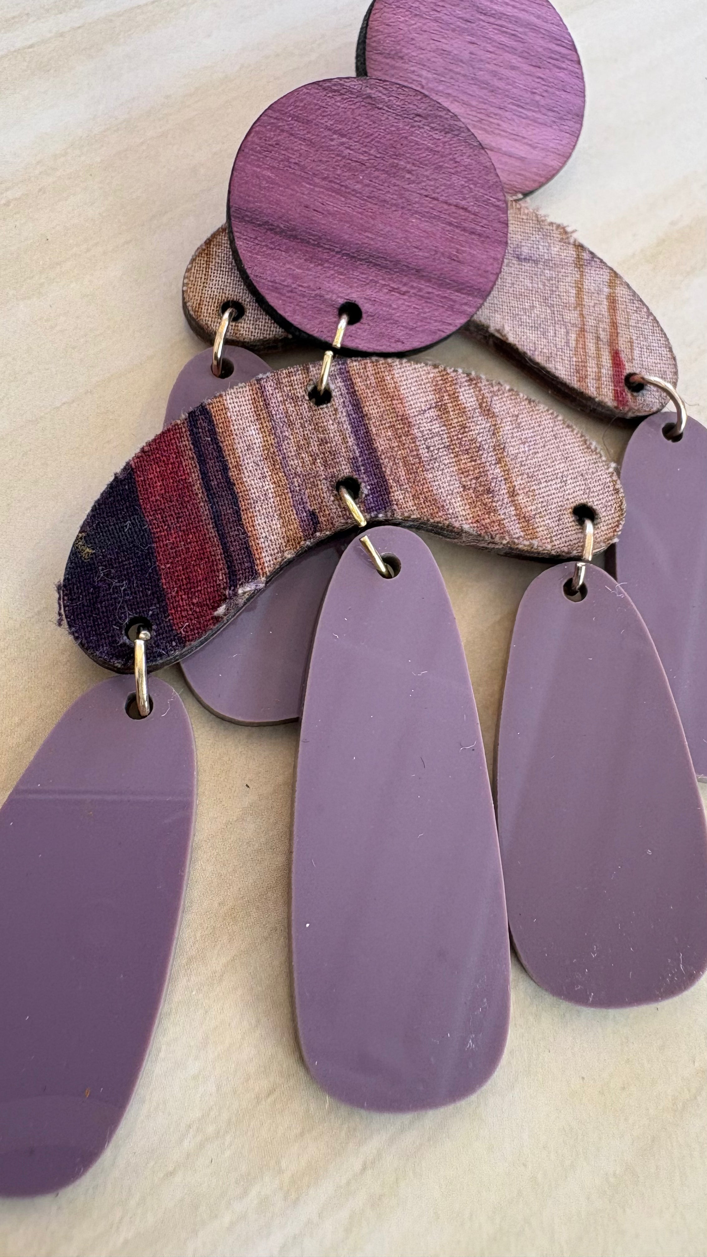 Layered Earthcandy Statement Earrings